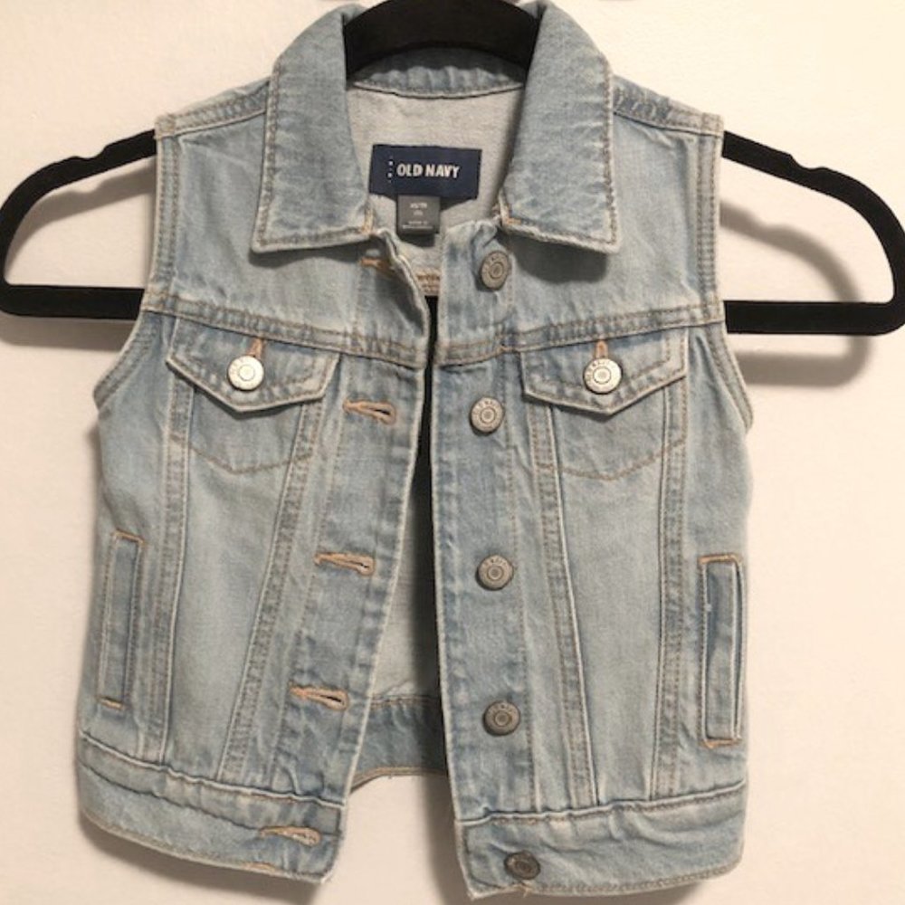 Girls Old Navy Denim Vest